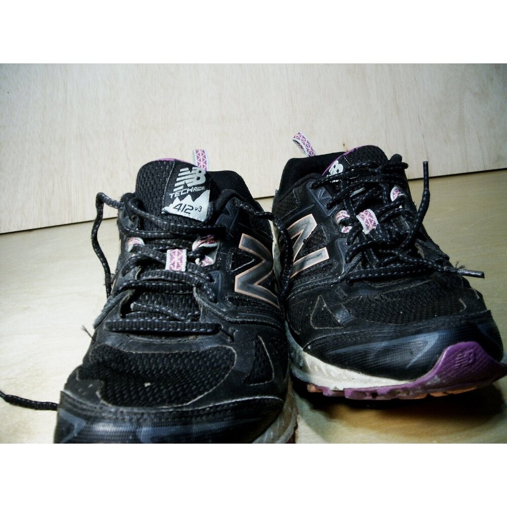 New Balance Womens 412 V3 Running Shoes Size 8.5 Gray All Terrain WTE412G3